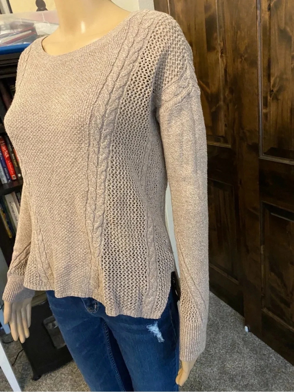 American Eagle Outfitters light taupe